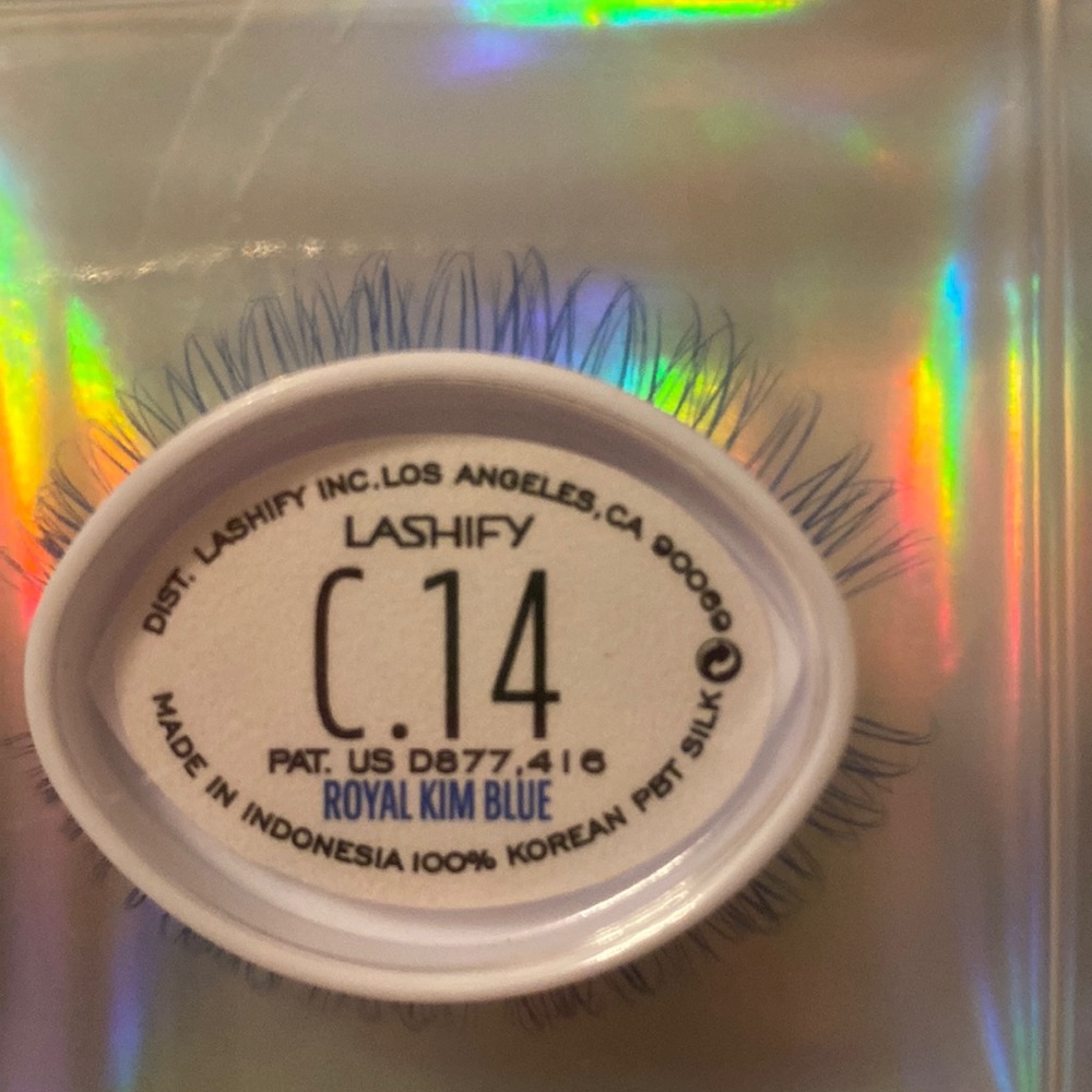 C14 royal kim blue lashify lashes